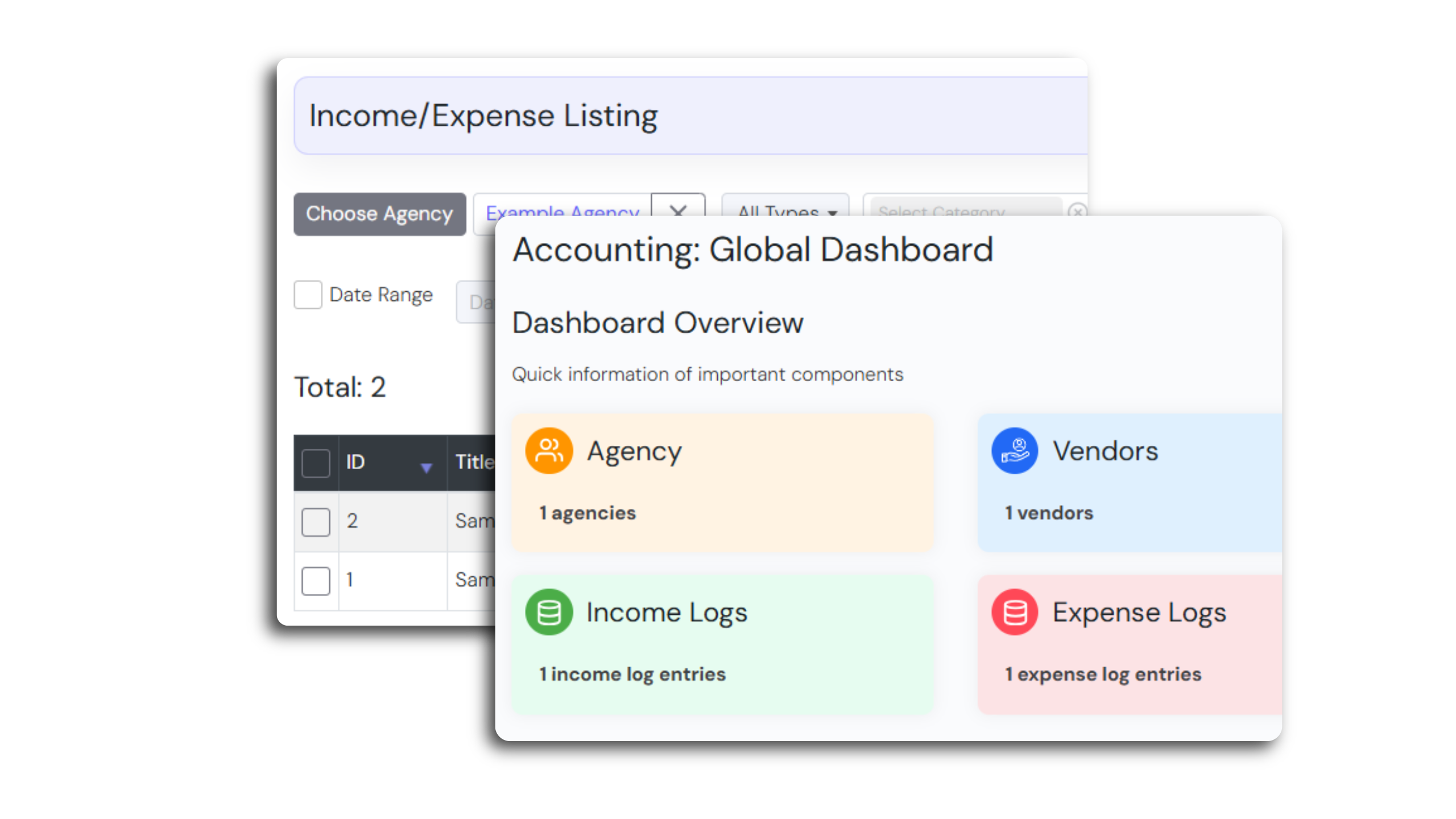 Comfort Inventory & Invoice hero image